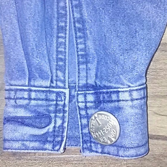 Code Bleu denim jean jacket size S - Picture 6 of 8
